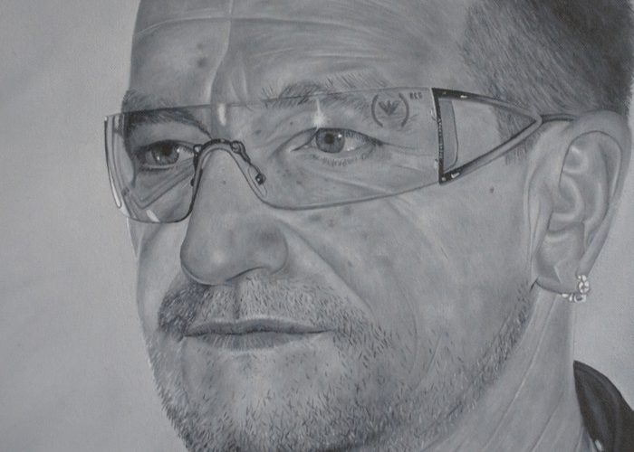 Bono painting