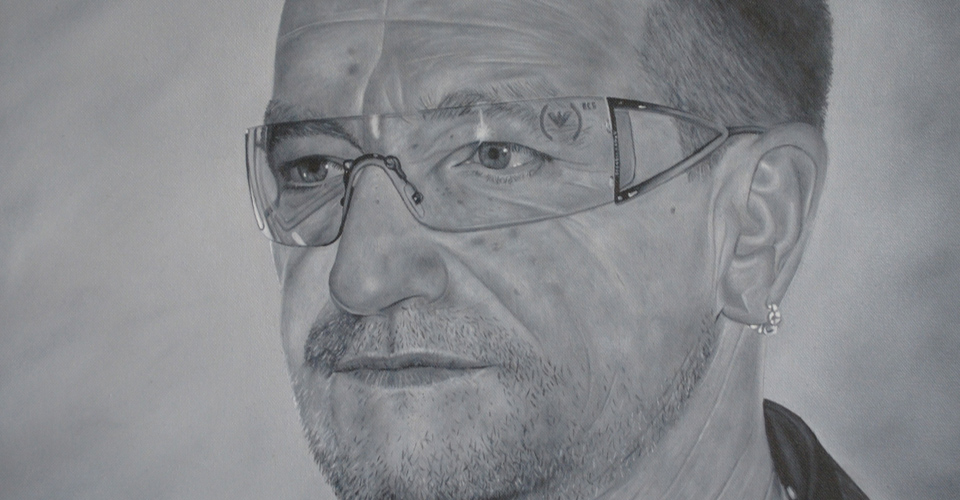 Bono painting