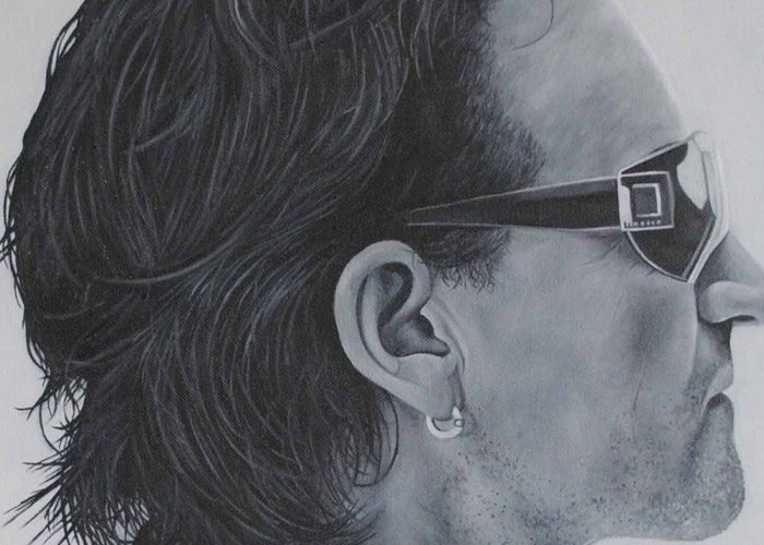 Bono painting