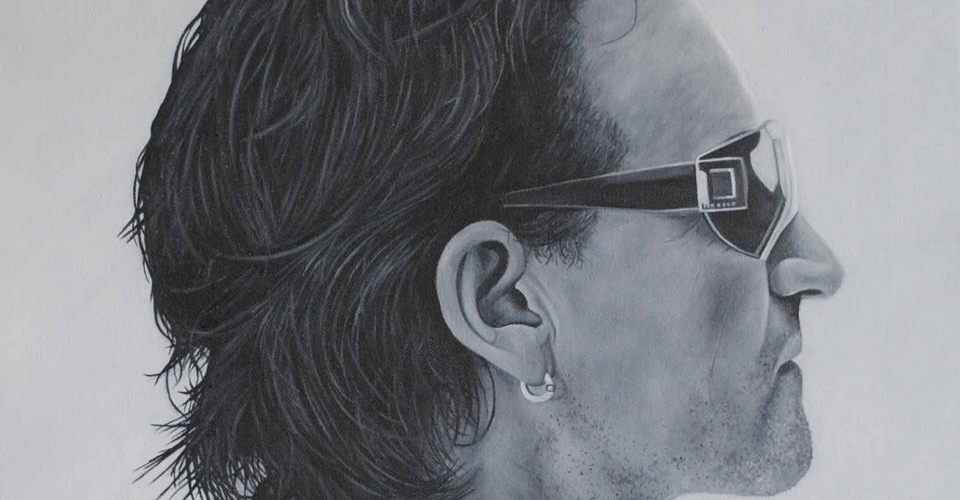 Bono painting