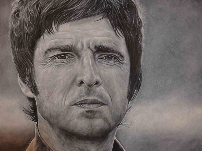 Noel Gallagher Painting