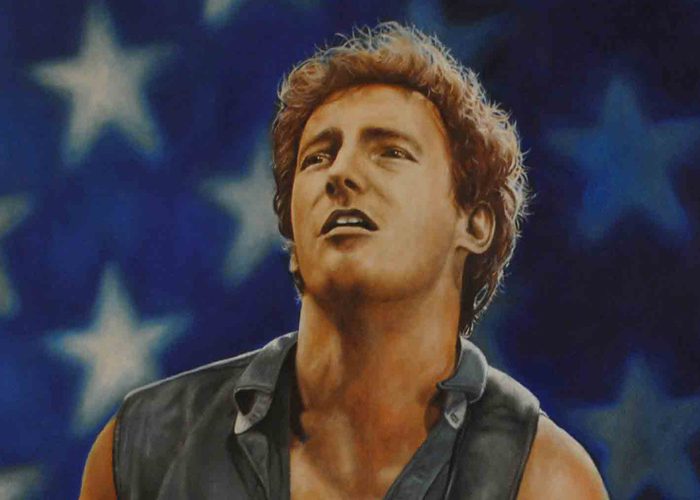 Bruce Springsteen Painting