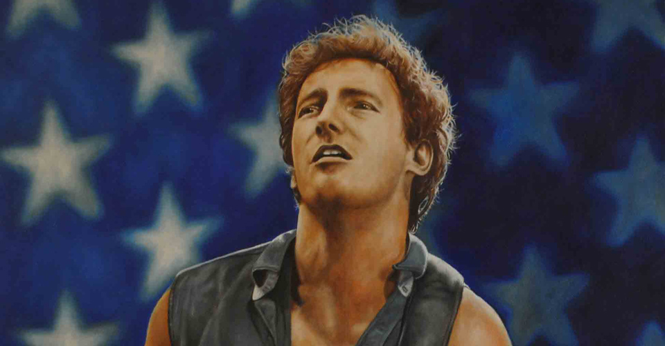 Bruce Springsteen Painting