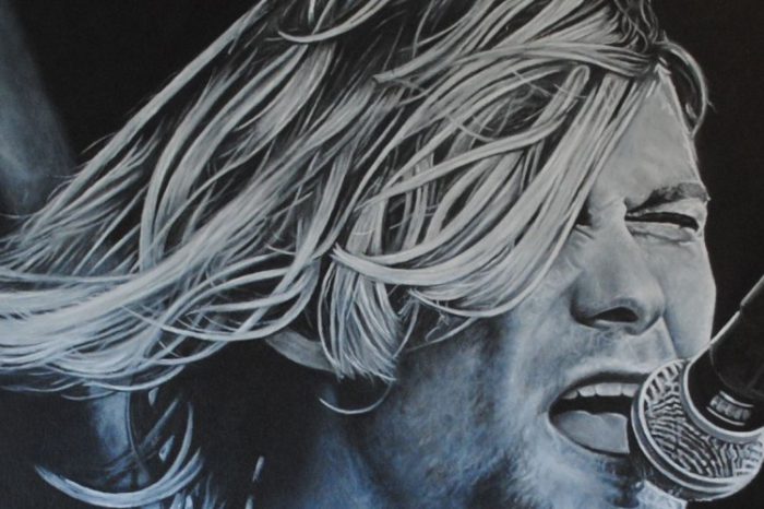 Kurt Cobain Nirvana Painting