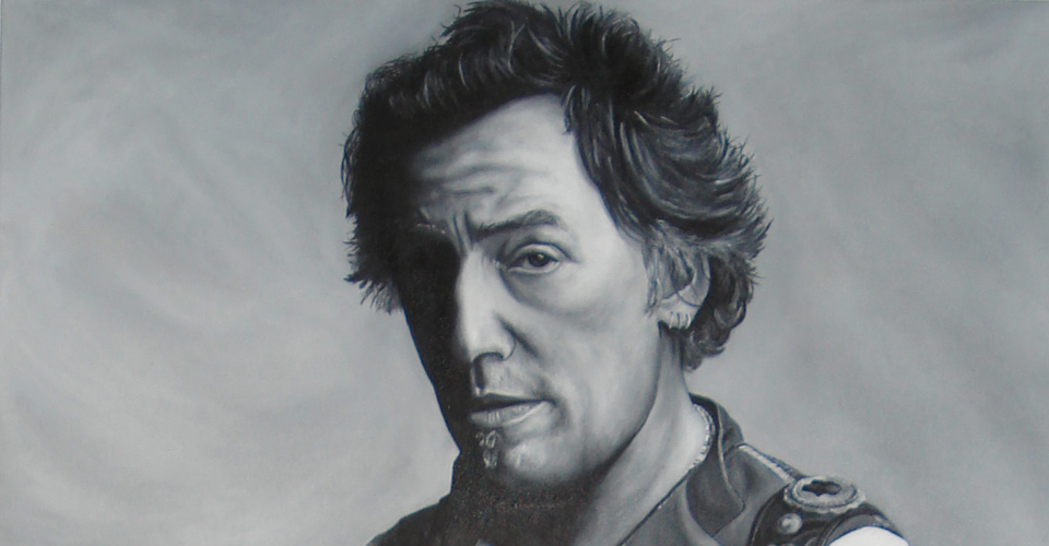 Bruce Springsteen Painting